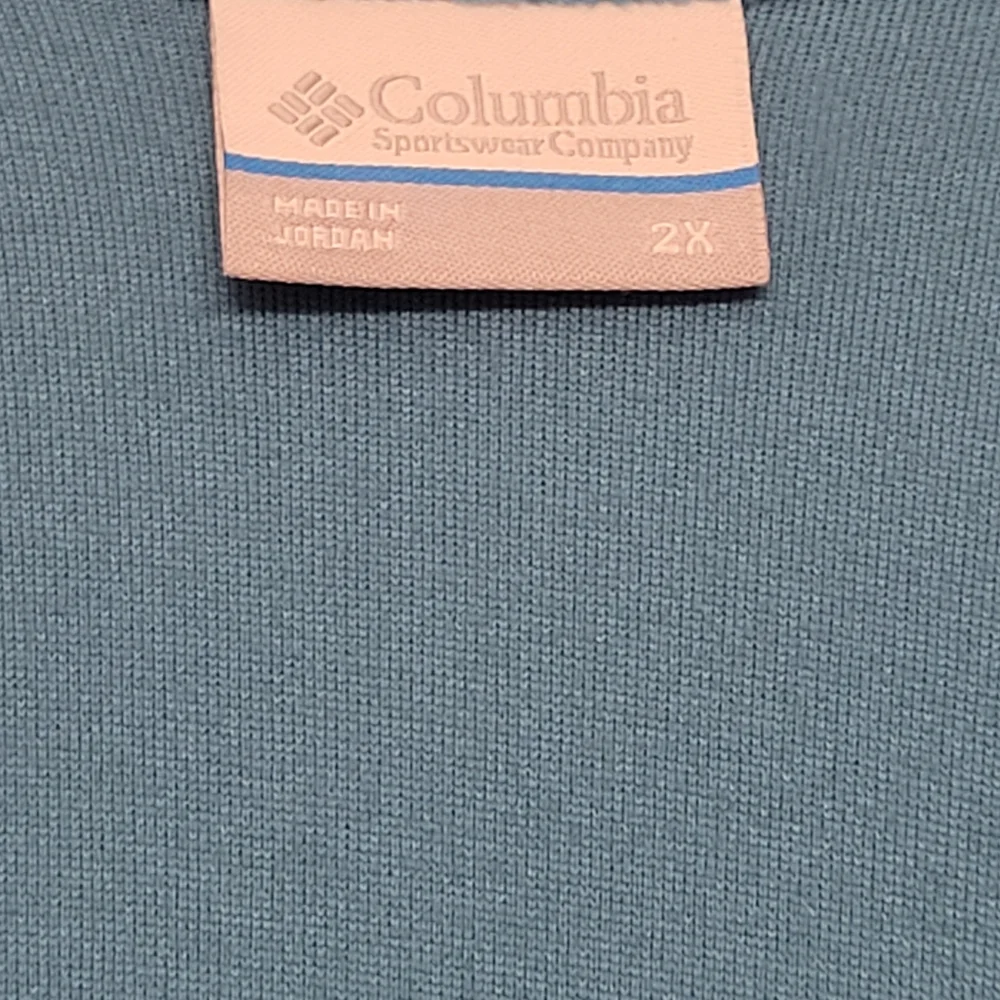 Columbia Blue Half-Zip Pullover - Picture 2 of 4